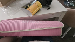 Килимок спортивний Cornix NBR 183 x 61 x 1 cм для йоги та фітнесу XR-0093 Purple/Purple фото від покупців 3