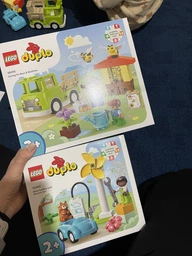 Конструктор Lego Duplo Вітрова турбіна та електромобіль, 16 деталей 10985