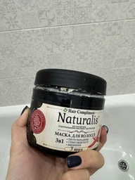 Маска з перцем 3 в 1 Проти випадіння, стимуляція росту та зміцнення Hair Compliment Naturalis 500 мл. фото від покупців 5