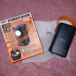 Повербанк Remax RPP-100 60000mAh 100W+22.5W PD+QC синий фото от покупателей 3