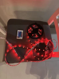 Лента светодиодная на клейком основании RGB 5050 – 5 м. LED лента от USB фото от покупателей 5