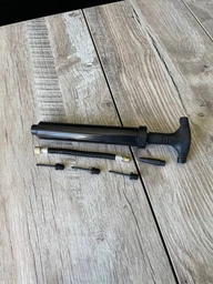 Насос для мяча ручной с иглой для накачивания футбольного баскетбольного волейбольного гимнастического мячиков фитбола с насадками для надувных изделий накачки фитнес мячей художественной гимнастики универсальный портативный Hechpro ТБHP1101 фото от покупателей 4