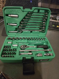 Набір інструментів Toptul 1/4" + ключі 49од. (GCAI4901)