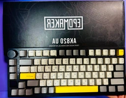 Клавіатура механічна бездротова EPOMAKER Ajazz AK820 Pro 75% Gift Switch Hot-Swap RGB UA Wireless/Bluetooth/USB Black (AK820-PRO-B-G) фото від покупців 10