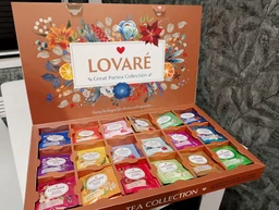 Чай Lovare "Great Party" 18 видов по 5 шт (lv.72878) фото от покупателей 13