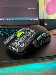 Ігрова бездротова миша Asus ROG Harpe Ace Aim Lab Edition оптична RGB акумуляторна White 90MP02W0-BMUA10 фото від покупців 6
