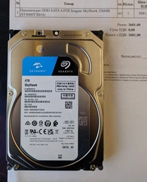 Жесткий диск Seagate SkyHawk HDD 6TB 5400rpm 256MB ST6000VX001 3.5