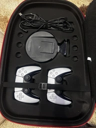 Удароміцний, водонепроникний Рюкзак-Кейс YouWin для перенесення: консолі PS5 PlayStation 5 Slim, два геймпади, підставки та аксесуарів, чорний