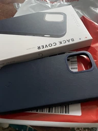 Чохол шкіряний протиударний Decoded Leather Case для Apple Iphone 12/12 Pro (6.1") Black фото від покупців 1