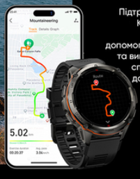 Умные Smart часы Kospet TANK T3 Ultra - GPS противоударные водонепроницаемые Military Titanium (001438788) фото от покупателей 8