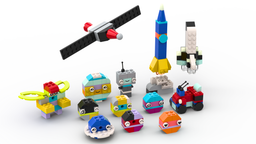Конструктор LEGO Classic Творчі космічні об'єкти 540 деталей (11037)