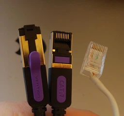 Патч-корд Vention CAT7 SSTP Ethernet, 2m, Black (ICDBH) фото від покупців 5