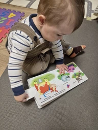 Книжка з механізмом. Перша казка з рухомими елементами. Свійські тварини. Дізнайся, грай, крути, штовхай (9789669367778) фото от покупателей 2