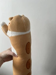 Іграшка плюшева обіймашка Кіт батон 50 см MY KIGU Коричневий (9007) фото від покупців 2
