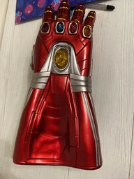 Перчатка бесконечности Железного человека Iron Man 36 см светится фото от покупателей 1