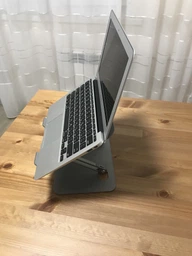 Подставка для ноутбука, для MacBook Air Pro DDC Laptop Stand Gray (LT-06) фото от покупателей 5