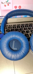 Комплект амбушюр JBL для навушників сині з накладкою JBL T500BT T450 T450BT T460BT Tune 520BT 70mm фото від покупців 2
