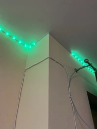 Светодиодная LED лента RGB 15 метров, SMD 3535, 24 В, Bluetooth, пульт и блок питания (SD103BB) фото от покупателей 7