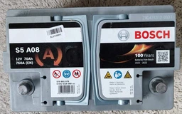 Акумуляторна батарея 70Ah/760A 278x175x190/+R/B13 Start-Stop AGM - 0 092 S5A 080 BOSCH фото від покупців 11