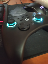 Беспроводной геймпад GamePro GPX13B 2.4G/BT 5.1/USB (Switch/PC/iOS/Android) RGB Black фото от покупателей 16