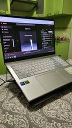 Ноутбук ASUS Vivobook Pro 15 OLED N6506MU-MA029 (90NB12Z2-M00120) Cool Silver / 15.6" OLED 3K 120 Гц / Intel Core Ultra 7 155H / RAM 16 ГБ / SSD 1 ТБ / GeForce RTX 4050 фото от покупателей 5
