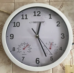 Годинник настінний Esperanza Wall Clock Lyon Black 25см (EHC016K) фото от покупателей 13