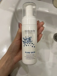 Пінка для делікатного вмивання з ефектом звуження пор та зволоження Biotrade Pure Skin Cleansing Face Foam 150ml (728383-778341-2) фото від покупців 1