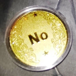 Монета для принятия решений "YES or NO" gld фото от покупателей 1