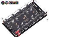 Хаб ARGB / PWM на 10 кулерів (2-в-1) 5V 3-pin + 4-pin PWM, синхронізація підсвітки, живлення MOLEX фото від покупців 2
