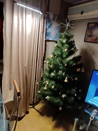 Тонкий невидимый LED торшер в спальню, гостинную, офис IO-1 в стиле минималист. 2 в 1 - напольный светильник и фитолампа фото от покупателей 2