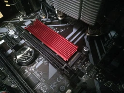 Радіатор Ewell для M. 2 NVMe SSD, red (EW328) фото від покупців 9