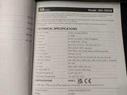 Зарядна станція Jackery Explorer 300 Plus / 300 Вт / 288 Вт⋅год / Li-ion + Solar Panel 40 Вт фото від покупців 5