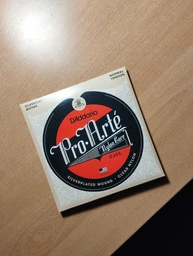 Струни для класичної гітари d'addario EJ45 28-43 pro-arte normal tension
