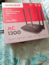 Маршрутизатор Mercusys AC12G WiFi5 / AC1300 / 1 Гбит/с / 2*2*2MIMO фото от покупателей 12