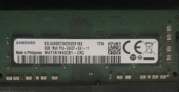 Оперативная память для ноутбука Samsung DDR4 8GB 2400MHz SO-DIMM 1Rx8 PC4-2400T (M471A1K43CB1-CRС) фото от покупателей 4