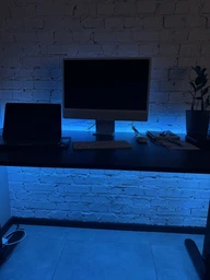 Светодиодная лента RGB Smart LED умная LED лента с пультом ДУ и Bluetooth управление с телефона Самоклеющаяся гибкая светодиодная лента 5м Kayfovo LEB-10 фото от покупателей 14