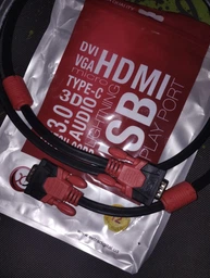 Кабель Extradigital VGA-VGA, 3 м, 28 AWG, PVC, 2x Ferrites (KBV1637)