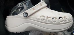 Жіночі крокси Crocs Baya Platform Clog M7W9-39-25.5 см White 208186 фото від покупців 5