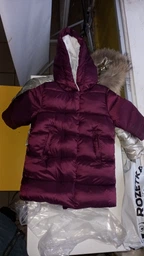 Детское зимнее пальто для девочки Minoti 12COAT 1 37618KID 80-86 см Темно-синее (5059030966980)