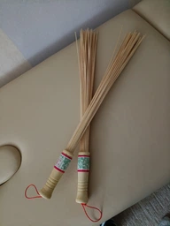 Массажер бамбуковый веник комплект из 2 шт цена указана за 1шт