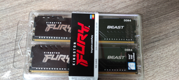 Оперативна пам’ять Kingston Fury DDR4-3200 16384MB PC4-25600 (Kit of 2x8192) Beast Black (KF432C16BBK2/16) фото від покупців 12