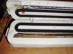 Вакуумний пакувальник продуктів Vacuum Sealer кухонний вакууматор для дому прилад для вакуумного пакування їжі, White фото від покупців 16