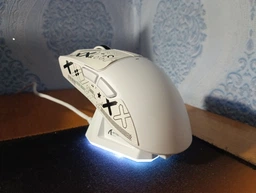 Мышка Игровая Беспроводная Attack Shark X11 22000 DPI PAW3311 с зарядной догстанцией RGB подсветкой Белая фото от покупателей 2
