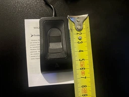 Біометричний сканер відбитків пальців з кабелем, USB-зчитувач для розблокування за відбитком ноутбука і ПК Windows 10 / 11, чорний (92389154) фото від покупців 1