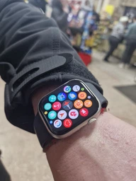 Смарт-годинник HK9 (Gen3) Pro Plus OLED екран українська мова Black