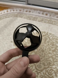 Калауд Kaloud Lotus черный матовый регулятор жара Лотус экран для угля 7см диаметр