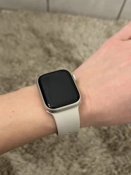 Силиконовый ремешок Sport Band для Apple Watch 41mm | 40mm | 38mm Starlight S/M фото от покупателей 8