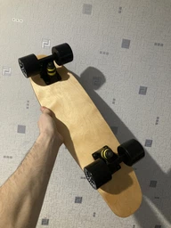 Пенни борд (Penny Board) "Fish" деревянный 22", Матовые колеса фото от покупателей 1