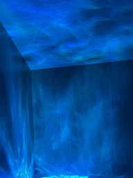 Ночник светильник Cube RGB проектор северного сияния эффект водной ряби 16 цветов пульт ДУ