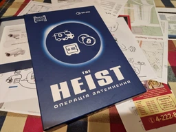Настільна гра Let's play The Heist Операція затемнення фото від покупців 1